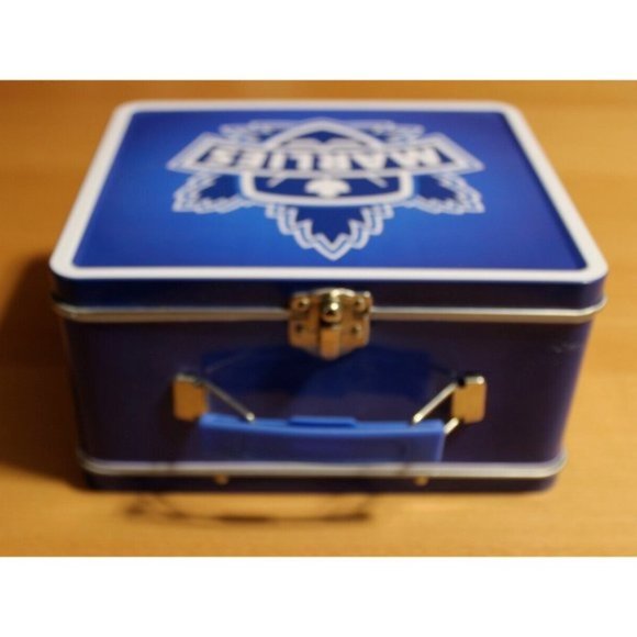 AHL Toronto Marlies Maple Leafs Mascot Lunch Box Lunchbox Metal Tin 8 x 7 x 4 - Picture 1 of 7